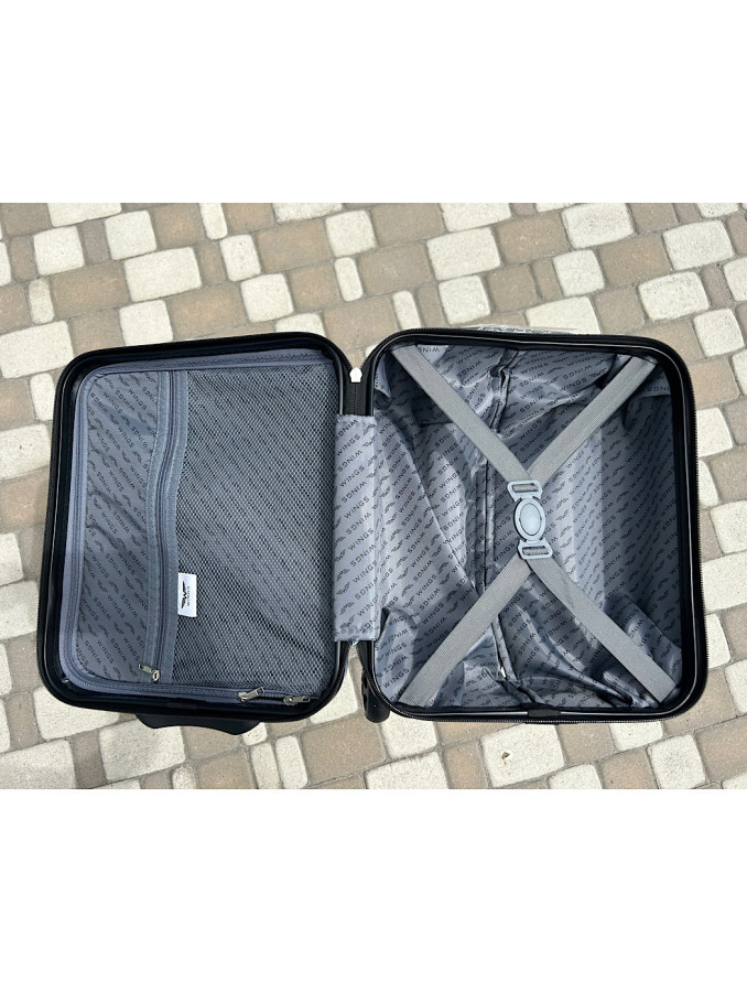 Валіза пластикова Wings 1099 жовта 40*30*20 Валіза пластикова Wings 1099 жовта 40*30*20