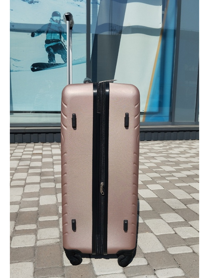 Чемодан пластиковый Wings MRH01 rosy gold L