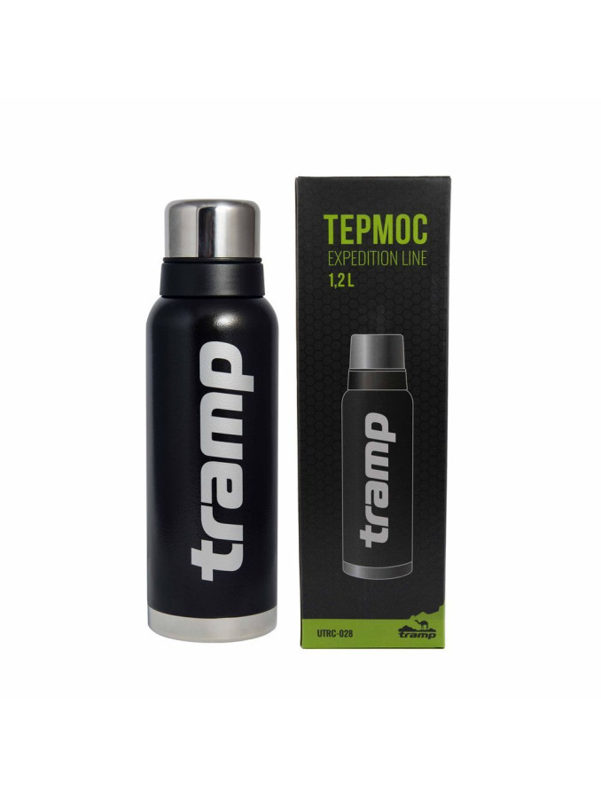 Термос Tramp Expedition Line 1.2л черный Термос Tramp Expedition Line 1.2л черный