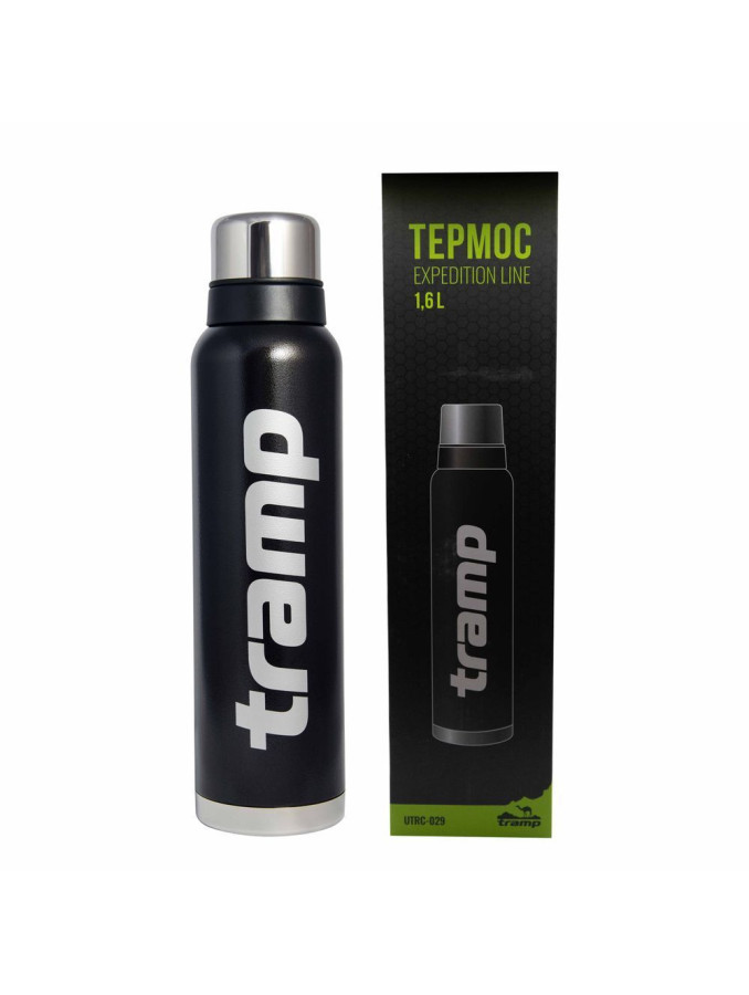 Термос Tramp Expedition Line 1.6л черный Термос Tramp Expedition Line 1.6л черный